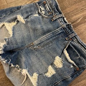 High Rise Mom Short - Abercrombie